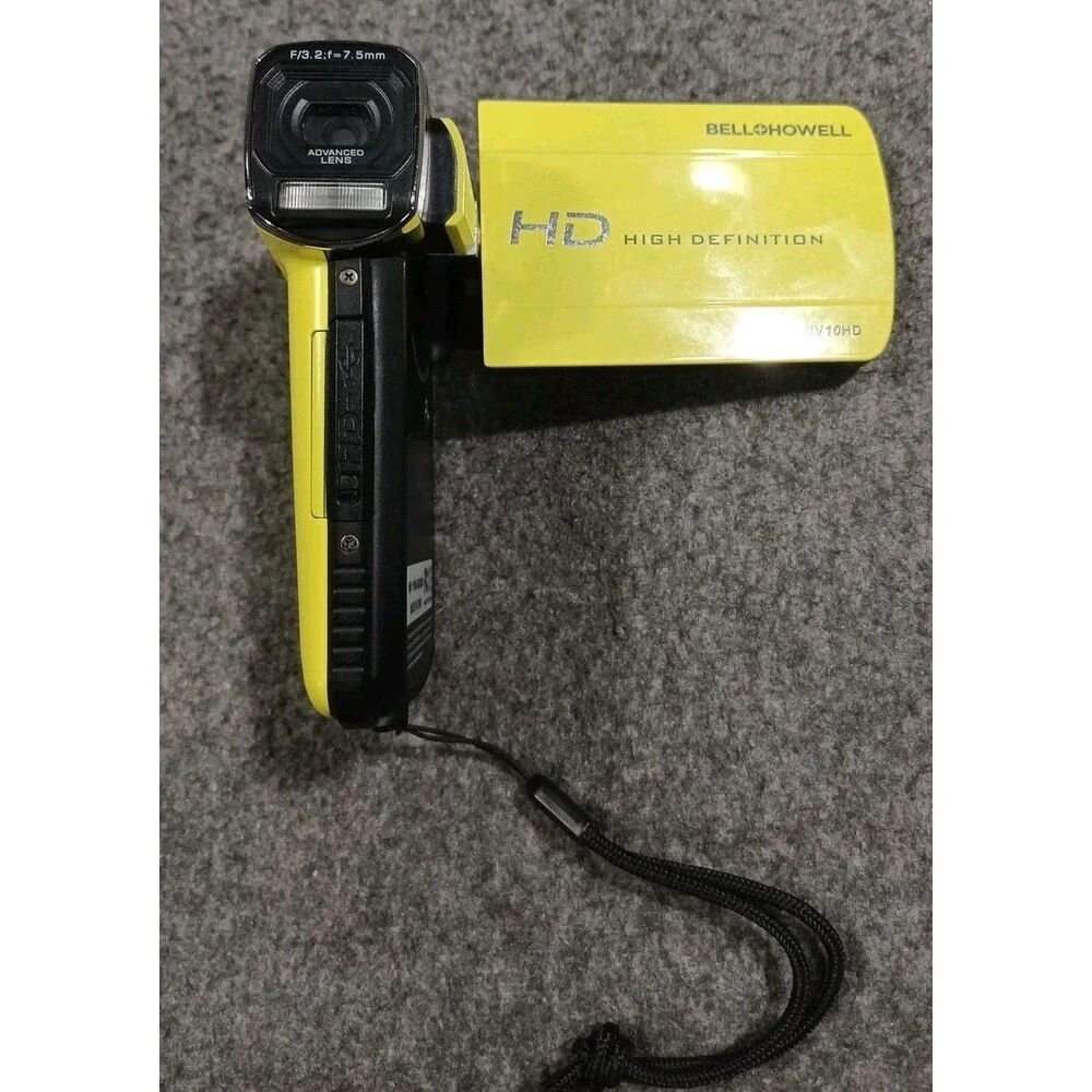 Bell And Howell Wv 10 Hd Waterproof HD Wide Screen Digital Camera IOM Pixels CCD